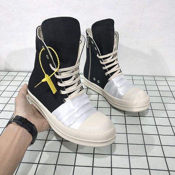 fashion canvas boot high street sneakers for men 2021 spring chaussure homme p20e50, Black
fashion canvas boot high street sneakers for men 2021 spring chaussure homme p20e50, Black