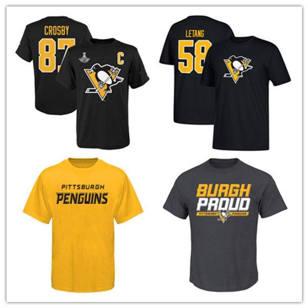 #58 kris letang black men's pittsburgh penguins t-shirts 87# sidney crosby yellow sport jersey outdoor short sleeve shirts printed logo
#58 kris letang black men's pittsburgh penguins t-shirts 87# sidney crosby yellow sport jersey outdoor short sleeve shirts printed logo