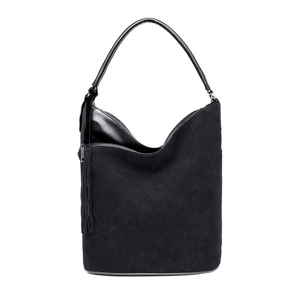 women real suede leather shoulder bag female leisure sheepskin handbag bucket bag messenger handle bags purse bolso mujer
women real suede leather shoulder bag female leisure sheepskin handbag bucket bag messenger handle bags purse bolso mujer