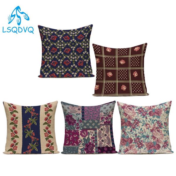 decorative throw pillows case flower floral geometric retro cotton linen sofa cushion cover for living room capa de almofadas
decorative throw pillows case flower floral geometric retro cotton linen sofa cushion cover for living room capa de almofadas