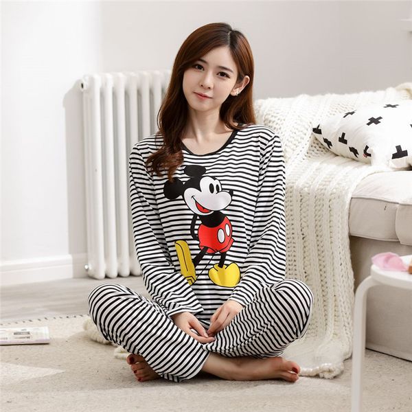 pajamas set women autumn long sleeve cartoon cute sleepwear girl pijamas mujer nightgown women leisure student pajamas set party, Blue;gray
pajamas set women autumn long sleeve cartoon cute sleepwear girl pijamas mujer nightgown women leisure student pajamas set party, Blue;gray