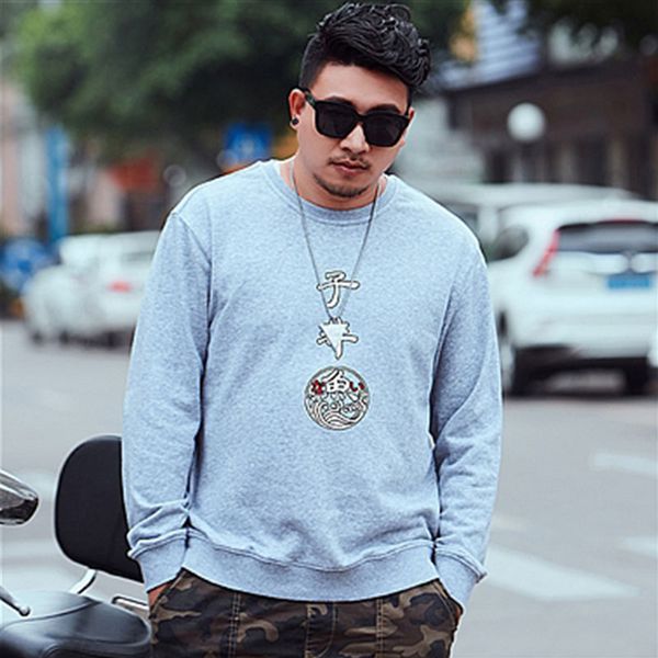 trendy men's sweatshirts chinese printed long sleeve pullover o-neck m-4xl male sweatshirts, Black
trendy men's sweatshirts chinese printed long sleeve pullover o-neck m-4xl male sweatshirts, Black