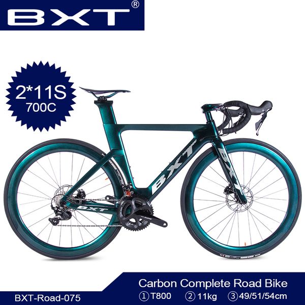 bxt road bike 700c carbon road bike bicycle 2*11speed racing dual disc brakes t800 carbon frame+fork ing
bxt road bike 700c carbon road bike bicycle 2*11speed racing dual disc brakes t800 carbon frame+fork ing