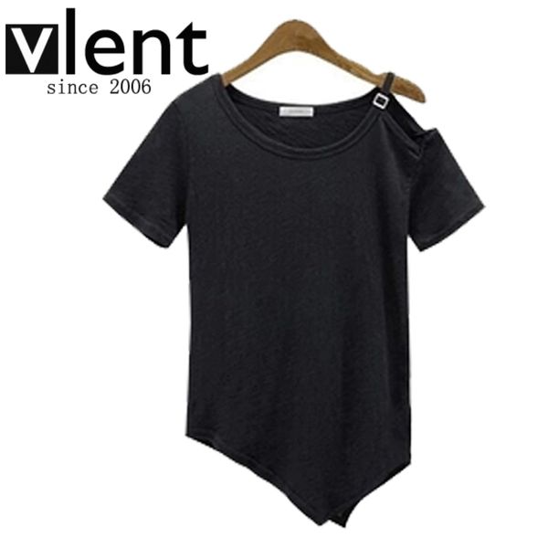 2016 new women summer cotton short sleeve t-shirts fashion punk rock tee shirt shoulder strap t shirt rd1241, White
2016 new women summer cotton short sleeve t-shirts fashion punk rock tee shirt shoulder strap t shirt rd1241, White