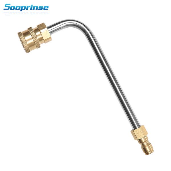 sooprinse pressure washer gutter cleaner attachment for lance/wand 1/4" quick connect brass stainless steel,5 pcs nozzle 3.0 gpm
sooprinse pressure washer gutter cleaner attachment for lance/wand 1/4" quick connect brass stainless steel,5 pcs nozzle 3.0 gpm