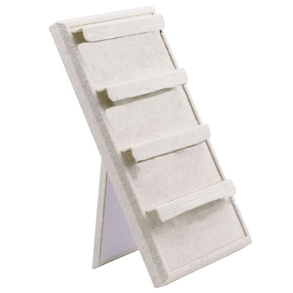 rustic linen display stand rack linen display rack for l-shaped earring ear, Black;white
rustic linen display stand rack linen display rack for l-shaped earring ear, Black;white