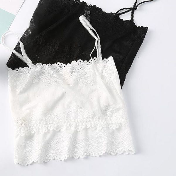 brassiere underwear women anti light vest style shoulder exposed beautiful back lace edged bottom wrapped, Black;white
brassiere underwear women anti light vest style shoulder exposed beautiful back lace edged bottom wrapped, Black;white