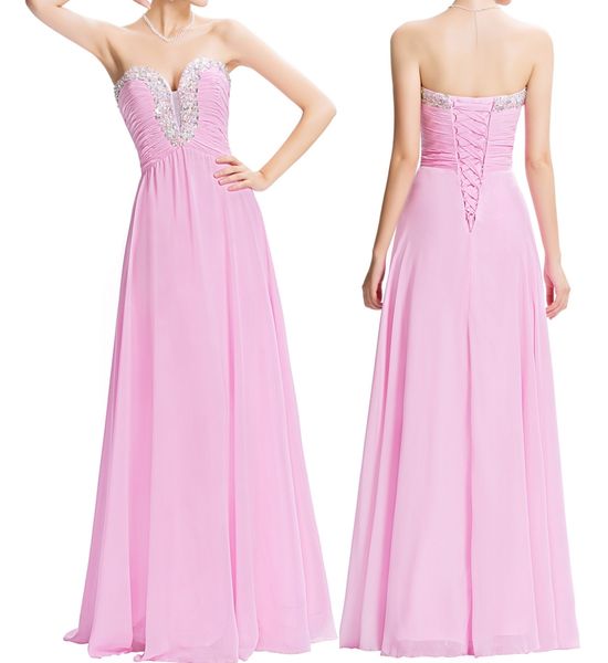 a-line pink evening dresses robe soiree grace karin crystal beaded pink formal gowns for party special occasion dresses, Black;red
a-line pink evening dresses robe soiree grace karin crystal beaded pink formal gowns for party special occasion dresses, Black;red