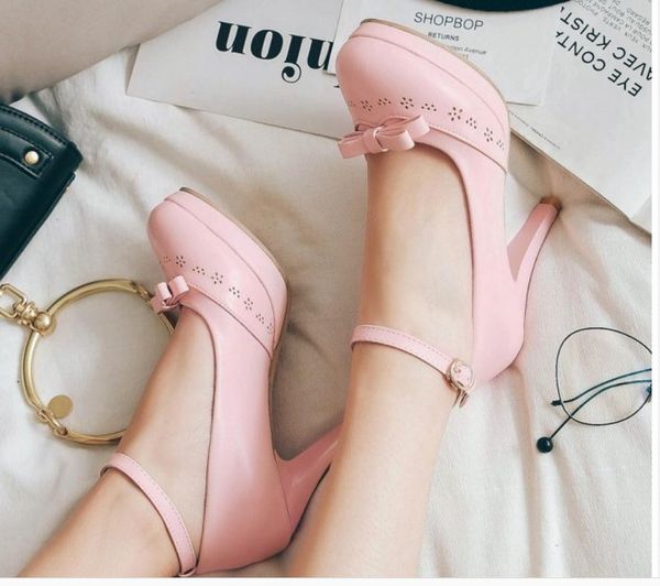2020 spring and autumn with new style fashion high heel coarse heel round head waterproof table bowknot women's shoes@mkiol132, Black
2020 spring and autumn with new style fashion high heel coarse heel round head waterproof table bowknot women's shoes@mkiol132, Black