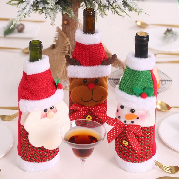 2019 christmas wine bottle cover dustproof champagne holders christmas party table dining decorations home festive supplies
2019 christmas wine bottle cover dustproof champagne holders christmas party table dining decorations home festive supplies