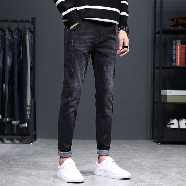человек джинсы мужской tide марка упругая сила bound feet брюки trend black досуг длинные брюки мужской деним уличная, Blue
человек джинсы мужской tide марка упругая сила bound feet брюки trend black досуг длинные брюки мужской деним уличная, Blue
