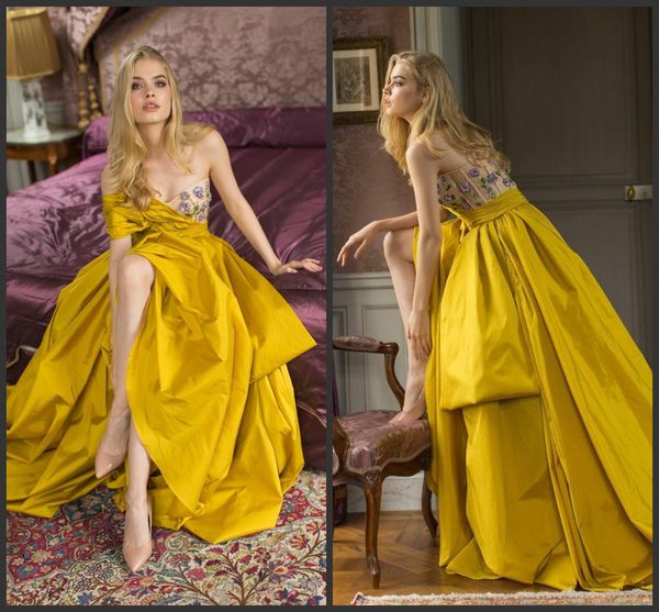 stretch satin yellow new prom dresses long 2020 crystal elegant paolo sebastian special occasion cocktail party evening gowns, Black
stretch satin yellow new prom dresses long 2020 crystal elegant paolo sebastian special occasion cocktail party evening gowns, Black