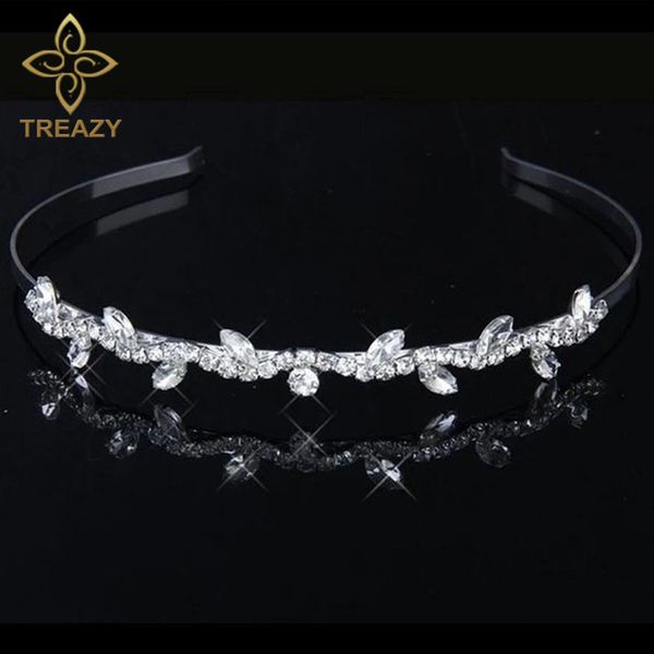 treazy bridal bridesmaid flower girls crystal rhinestone floral hairband silver color women wedding prom tiara hair accessories, Golden;white
treazy bridal bridesmaid flower girls crystal rhinestone floral hairband silver color women wedding prom tiara hair accessories, Golden;white