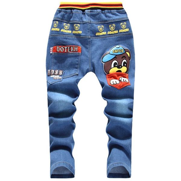 new spring autumn children's clothing baby boys girls jeans children cartoon trousers pants retail 2-5 years old ing, Blue
new spring autumn children's clothing baby boys girls jeans children cartoon trousers pants retail 2-5 years old ing, Blue