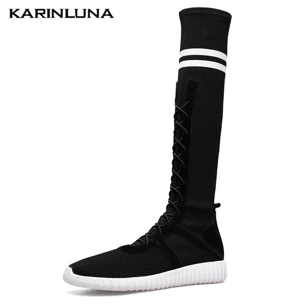 fashion ins knitting cow suede women's shoes woman boots female stretch sock boots black red knee high woman shoes
fashion ins knitting cow suede women's shoes woman boots female stretch sock boots black red knee high woman shoes
