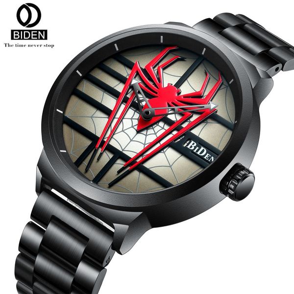 fashion biden mens quartz watches personality watch stainless steel waterproof wristwatches relogio masculino, Slivery;brown
fashion biden mens quartz watches personality watch stainless steel waterproof wristwatches relogio masculino, Slivery;brown