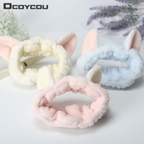 1pc cute elastic cat ears headbands for women girls makeup face washing headband hairdo facial headwrap hair accessories
1pc cute elastic cat ears headbands for women girls makeup face washing headband hairdo facial headwrap hair accessories