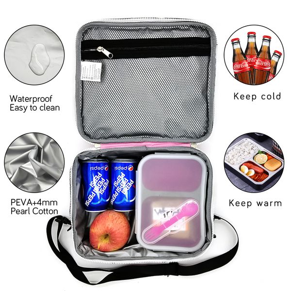 funny reversible sequin unicorn lunch bag food storage bag picnic lunch box container with tableware set for for women kids gift
funny reversible sequin unicorn lunch bag food storage bag picnic lunch box container with tableware set for for women kids gift