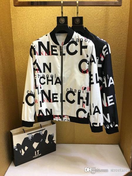 2020 european and american fashion designer jacket mens windbreaker designer fabric stand-up collar fashionable men's casual jacket, Black;brown
2020 european and american fashion designer jacket mens windbreaker designer fabric stand-up collar fashionable men's casual jacket, Black;brown