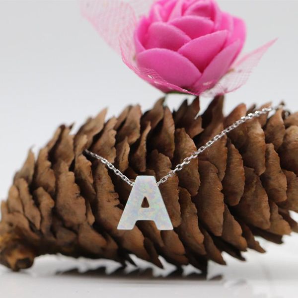 1pc/lot) white letter a synthetic op17 white opal letter pendant necklace with o chain necklace for women gift, Silver
1pc/lot) white letter a synthetic op17 white opal letter pendant necklace with o chain necklace for women gift, Silver