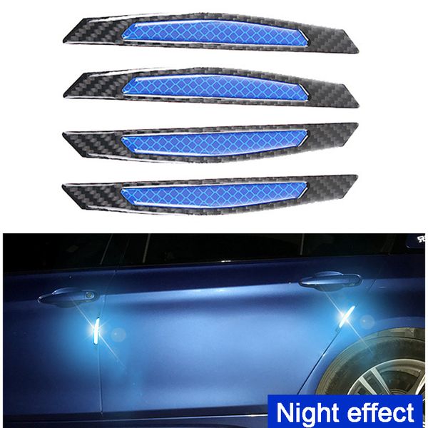 4 pcs/pack car reflective strip anti-collision warning safety mark auto side anti-scratch strip car door bumper sticker
4 pcs/pack car reflective strip anti-collision warning safety mark auto side anti-scratch strip car door bumper sticker