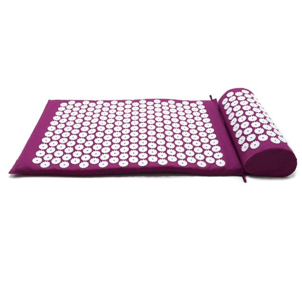 yoga mats massager cushion lotus acupressure mat relieve back body pain spike head neck foot needle with pillow
yoga mats massager cushion lotus acupressure mat relieve back body pain spike head neck foot needle with pillow