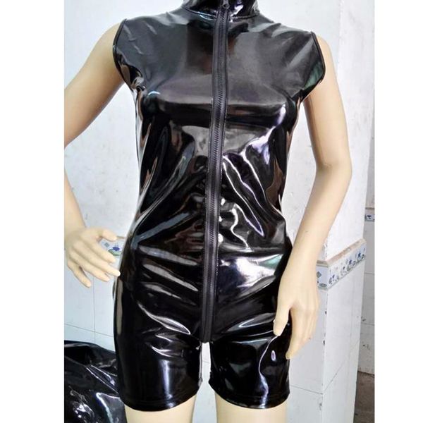 women bodysuit costume zipper regular size teddy clubwear wetlook siamese fitness attractive fashionable, Black;white
women bodysuit costume zipper regular size teddy clubwear wetlook siamese fitness attractive fashionable, Black;white