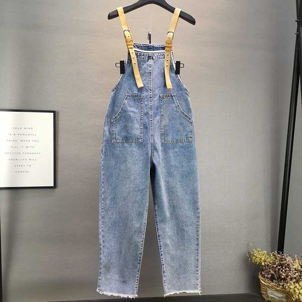women's jean jumpsuits 2020 spring and summer new loose plus size jeans overalls girls students suspender trousers casual jeans, Blue
women's jean jumpsuits 2020 spring and summer new loose plus size jeans overalls girls students suspender trousers casual jeans, Blue