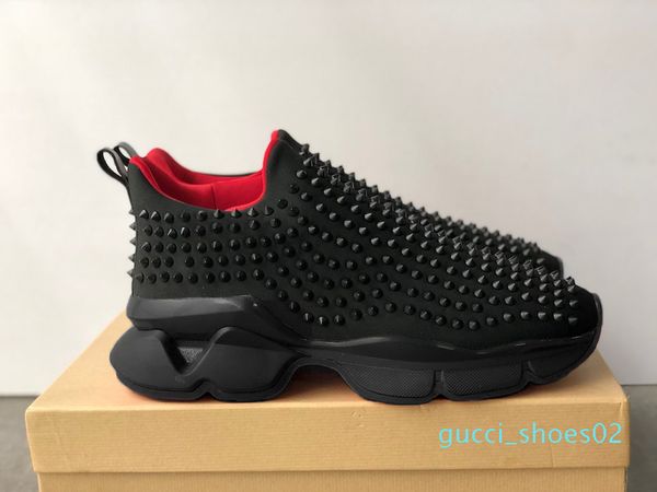 2019 designer shoes spike sock donna studded spikes sneakers red bottom mens womens spikes running shoes us 4-12.5 g02, Black
2019 designer shoes spike sock donna studded spikes sneakers red bottom mens womens spikes running shoes us 4-12.5 g02, Black