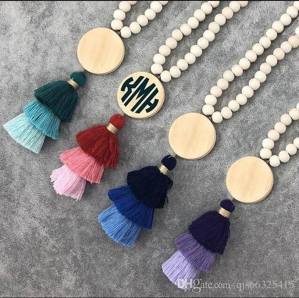 personalized wood tassel necklace trendy monogram blank bohemian hula tassel pendant long necklace for women jewelrychina wholesal, Silver
personalized wood tassel necklace trendy monogram blank bohemian hula tassel pendant long necklace for women jewelrychina wholesal, Silver