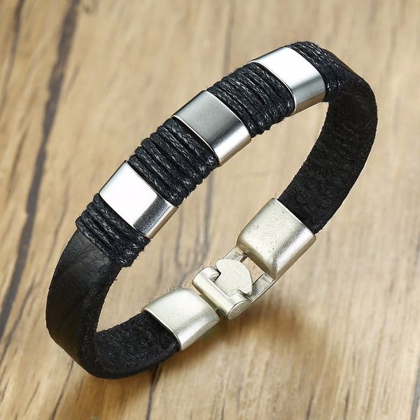 men bracelet wristband bands bracele cords brazalet ropes brackelts bangle leather brazalete stylish hombre bileklik, Golden;silver
men bracelet wristband bands bracele cords brazalet ropes brackelts bangle leather brazalete stylish hombre bileklik, Golden;silver