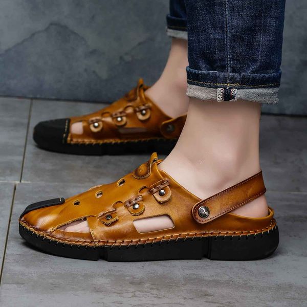 хорошее качество новейшие натуральная кожа дизайнерские шлепанцы европейский бренд дизайнер сандалии мужские летние сандалии противоскользящ, Black
хорошее качество новейшие натуральная кожа дизайнерские шлепанцы европейский бренд дизайнер сандалии мужские летние сандалии противоскользящ, Black