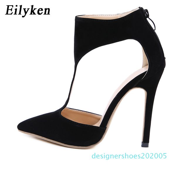 eilyken 2020 spring autumn new women shoes fashion flock vintage pointed toe hollow female zip thin high heels party dance pumps d05, Black
eilyken 2020 spring autumn new women shoes fashion flock vintage pointed toe hollow female zip thin high heels party dance pumps d05, Black