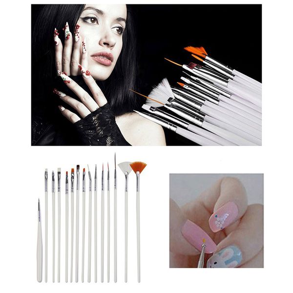nail painting brush set pen drawing for gradient gel nails brush manicure tools, Silver
nail painting brush set pen drawing for gradient gel nails brush manicure tools, Silver