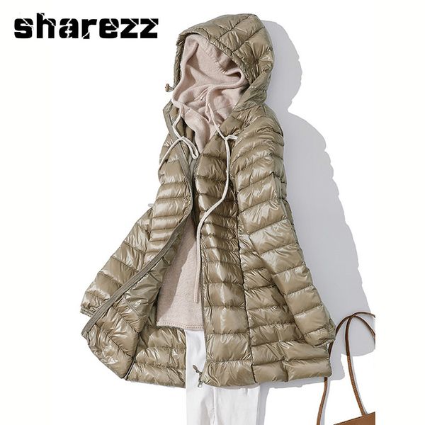 padded hooded long jacket white duck down female ultra light solid jackets coat plus size 6xl 7xl portable parkas winter woman, Black
padded hooded long jacket white duck down female ultra light solid jackets coat plus size 6xl 7xl portable parkas winter woman, Black