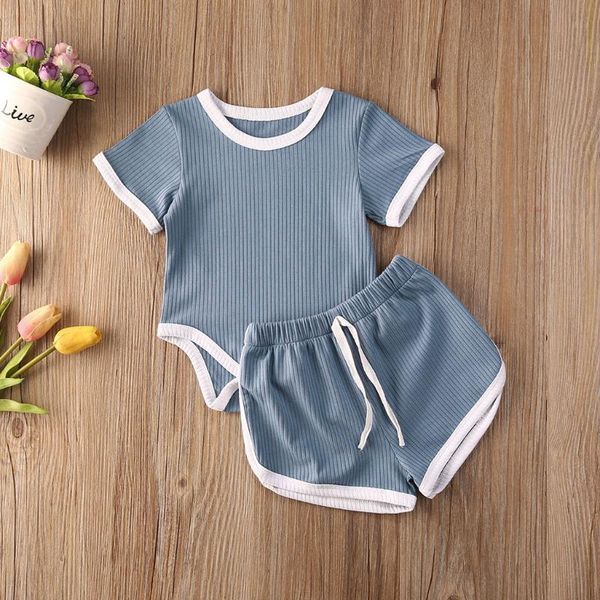 cotton summer infant baby boys girls short sleeve solid bodysuit romper shorts pants set girl clothes kids clothes w10, White
cotton summer infant baby boys girls short sleeve solid bodysuit romper shorts pants set girl clothes kids clothes w10, White