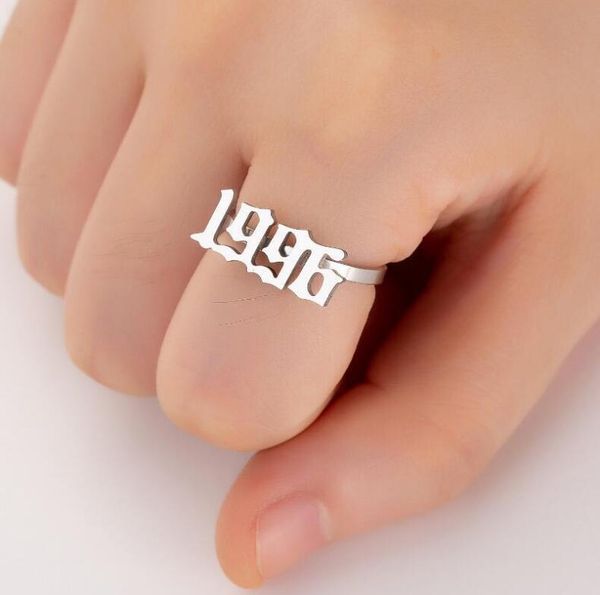 wholesale-number ring for women personalized number ring year 1980 - 2020 customized rings number ring stainless steel rings gold jewelry, Silver
wholesale-number ring for women personalized number ring year 1980 - 2020 customized rings number ring stainless steel rings gold jewelry, Silver