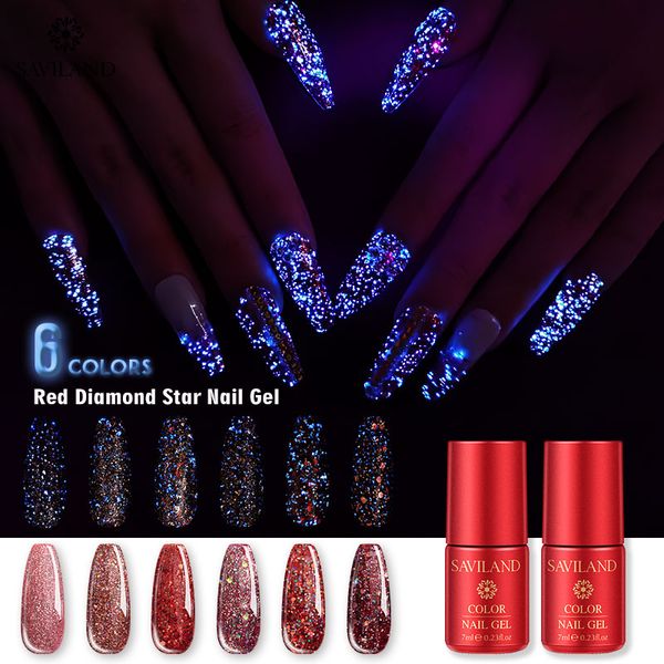 saviland glow in the dark red diamond star gel nail varnish semi permanent luminous nail gel polish rose gold glitter nails art, Red;pink
saviland glow in the dark red diamond star gel nail varnish semi permanent luminous nail gel polish rose gold glitter nails art, Red;pink