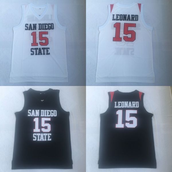 San Diego State Jersey Aztecs Hot #15 Kawhi Leonard Jersey White Black College Basketball Jersey Fast Free Shipping Men
San Diego State Jersey Aztecs Hot #15 Kawhi Leonard Jersey White Black College Basketball Jersey Fast Free Shipping Men
