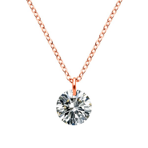 round cubic zirconia pendant necklace jewelry for women girl stainless steel chain elegant cz bride bridesmaid wedding jewerly, Silver
round cubic zirconia pendant necklace jewelry for women girl stainless steel chain elegant cz bride bridesmaid wedding jewerly, Silver