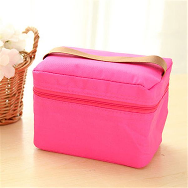 portable thermal insulated lunch box storage bag oxford and tinfoil waterproof picnic carry tote multi-color bags, Blue;pink
portable thermal insulated lunch box storage bag oxford and tinfoil waterproof picnic carry tote multi-color bags, Blue;pink