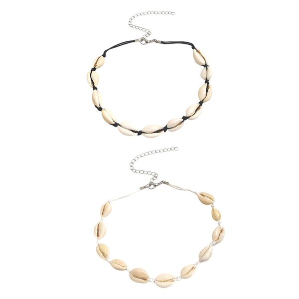 2pcs choker beach shell necklace gold seashell necklaces set jewelry for women and girls collares de moda accesorios mujer a1, Silver
2pcs choker beach shell necklace gold seashell necklaces set jewelry for women and girls collares de moda accesorios mujer a1, Silver
