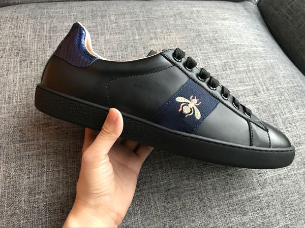 snake men women sneaker casual shoes low leather sneakers ace bee stripes shoe walking sports trainers drop shipping, Black
snake men women sneaker casual shoes low leather sneakers ace bee stripes shoe walking sports trainers drop shipping, Black