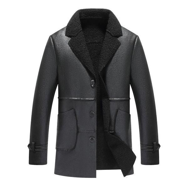 men leather jackets plus velvet padded fashion men autum winter solid outwear leather jacket warm new fashion faux coat, Black;brown
men leather jackets plus velvet padded fashion men autum winter solid outwear leather jacket warm new fashion faux coat, Black;brown