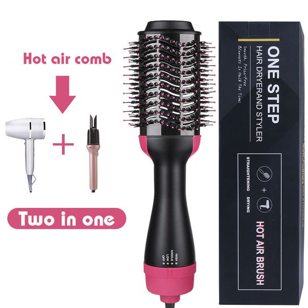 2 in 1 hair dryer brush air comb electric hair curler hair straightener brush negative
2 in 1 hair dryer brush air comb electric hair curler hair straightener brush negative