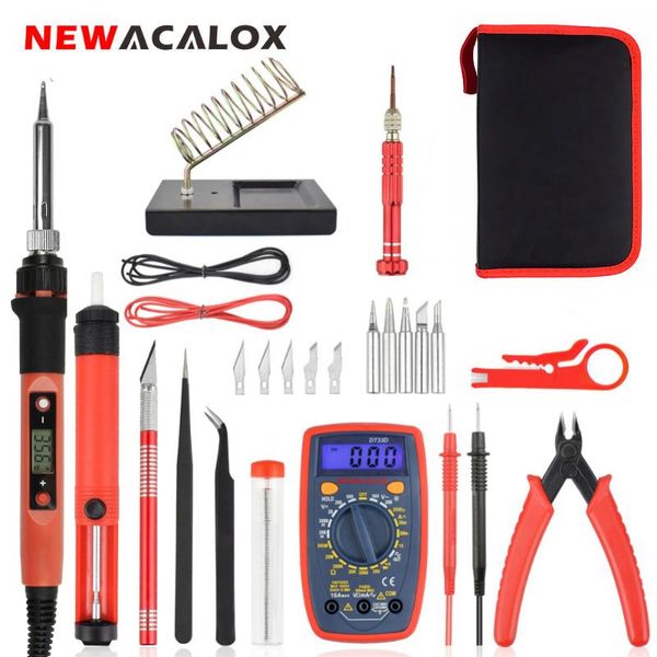 newacalox 60w eu/us electric digital display soldering iron kit adjustable temperature repair welding tool digital multimeter
newacalox 60w eu/us electric digital display soldering iron kit adjustable temperature repair welding tool digital multimeter