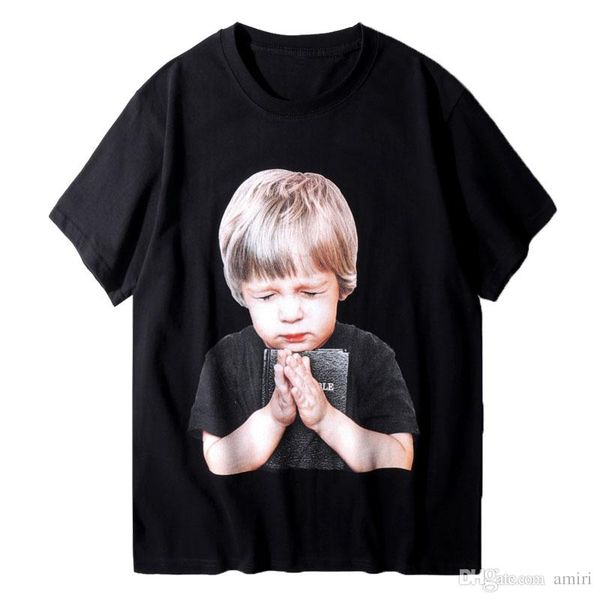 luxury mens designer t shirt men women little boy printing short sleeves mens casual tees, White;black
luxury mens designer t shirt men women little boy printing short sleeves mens casual tees, White;black