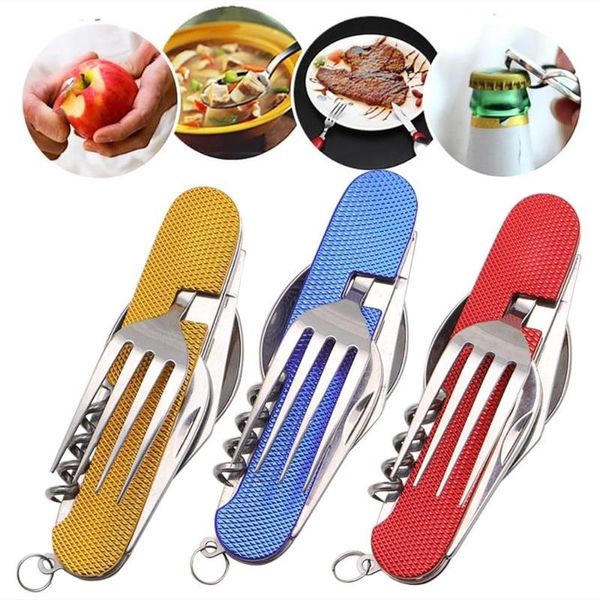 new multifunction 3-in-1 outdoor travel camping hiking pocket folding spoon fork knife durable tableware
new multifunction 3-in-1 outdoor travel camping hiking pocket folding spoon fork knife durable tableware