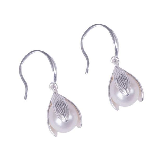dangle & chandelier creative design s925 silver tulip flower earrings female retro natural freshwater pearl three petals
dangle & chandelier creative design s925 silver tulip flower earrings female retro natural freshwater pearl three petals
