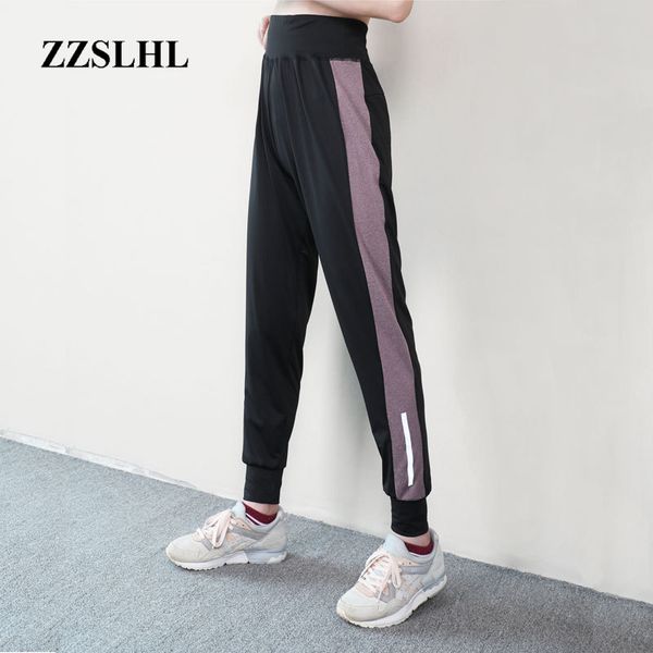 running pants fitness large size loose stitching sports trousers high waist yoga quick-drying beam, Black;blue
running pants fitness large size loose stitching sports trousers high waist yoga quick-drying beam, Black;blue